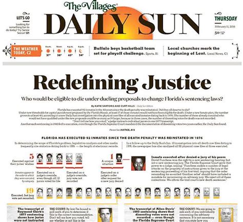 The Villages Daily Sun.